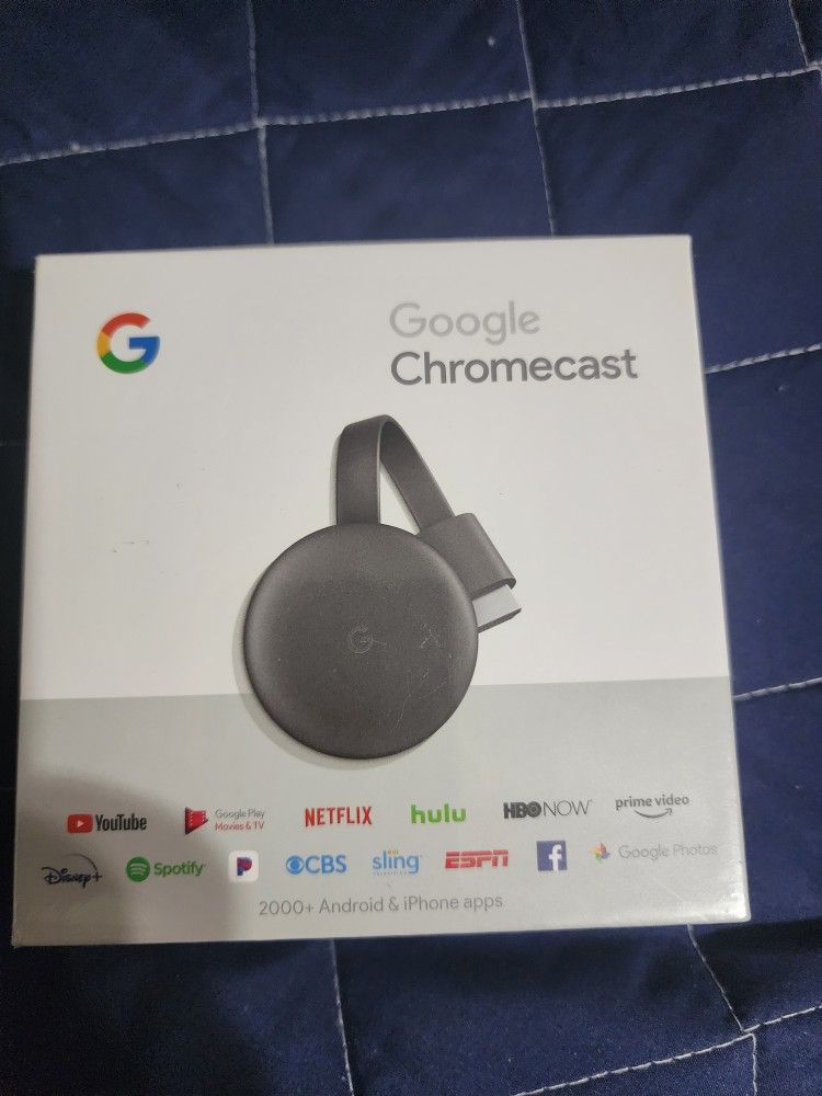 Chromecast 3rd Gen Sealed Box