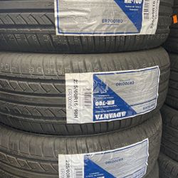 225/60/16 Advanta Tires