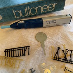Vintage 1970s Dennison Buttoneer Kit for Sale in Helotes, TX - OfferUp