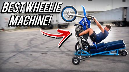 Dirt Bike Motorcycle Wheeling Machine