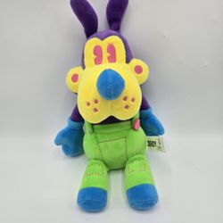 2019 Boris the Wolf 9" Plush Bendy And The Ink Machine Neon Blacklight Plushie