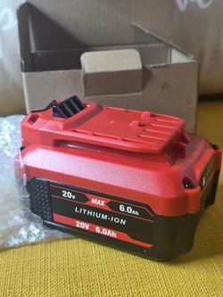 20V Max 6.0Ah Lithium-Ion Battery Pack