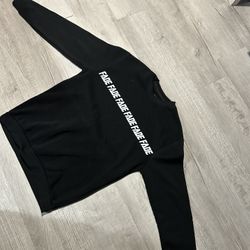 Black Crewneck Sweatshirt 