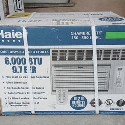 Haier 6,000 BTU Window Air Conditioner 
