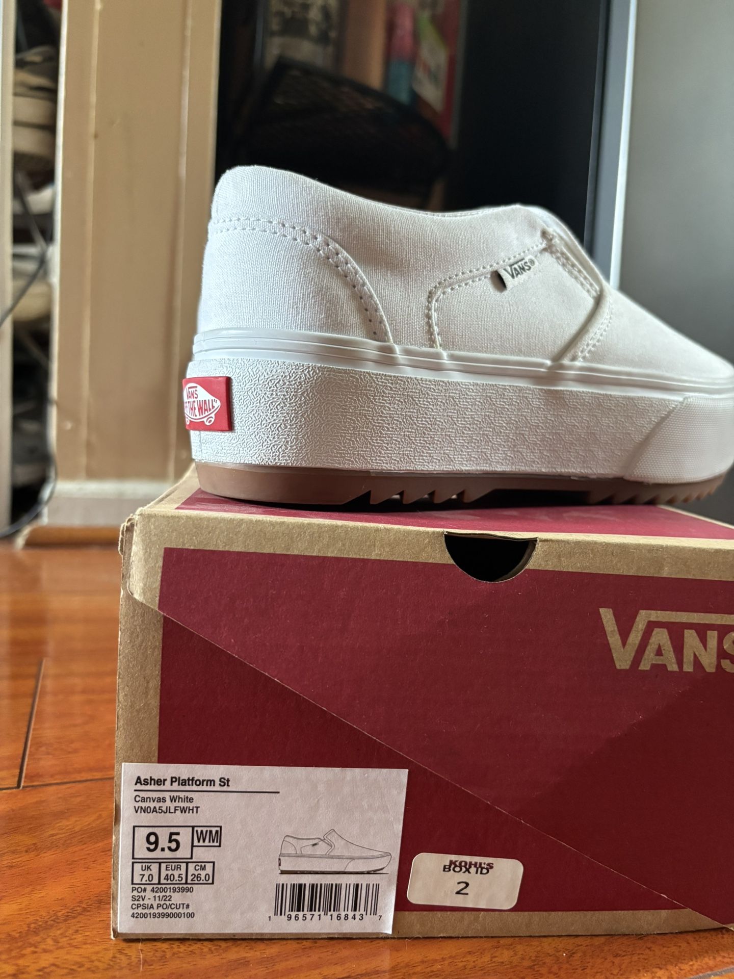 Women’s Platform Slip On Vans