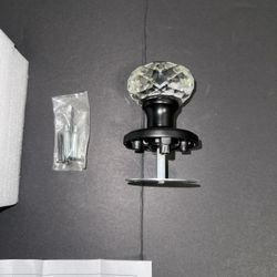 Crystal Style Glass Doorknobs