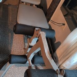 Powerhouse Adjustable Weight Bench And Free Gazelle