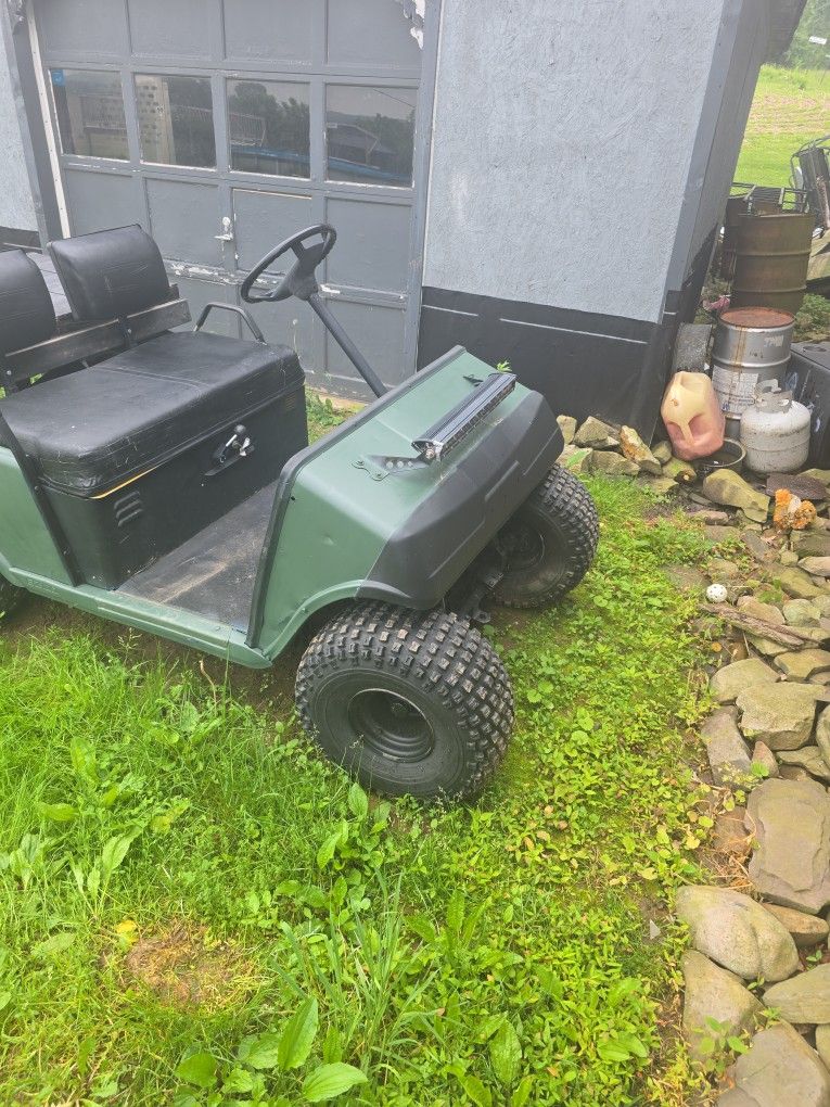 Lifted Gas Golf Cart
