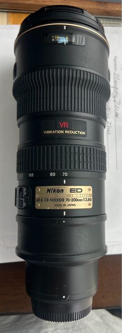 Nikon AF-S VR-Nikkor 70-200mm f/2.8G ED Lens