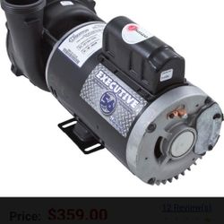 2 SPEED - Waterway Executive 56 Frame Pool Spa Pump 5.0 HP 230v  2" x 2" I.D. Jets Jacuzzi  was $385