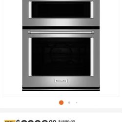 Microwave Arrange Wall Oven Combo