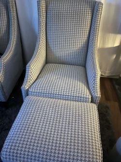 Chair And Ottoman Lounge Set ARHAUS