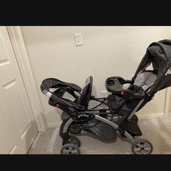 Babytrend Sit N Stand Double Stroller FREE