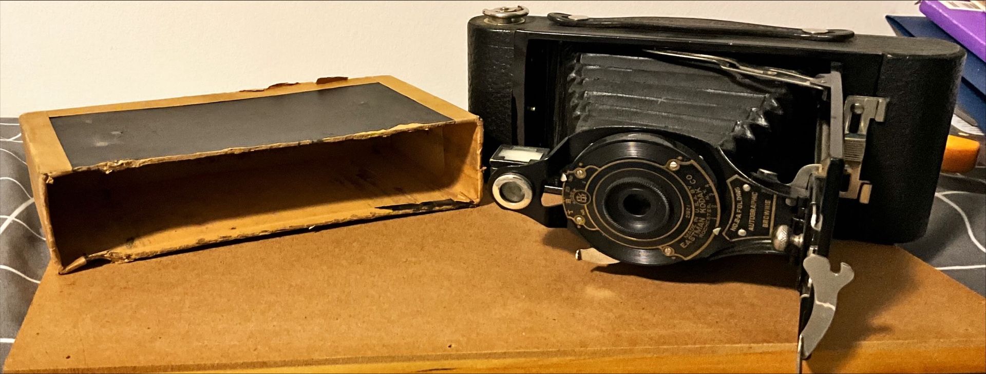 Kodak - Brownie No.2A Folding Autographic