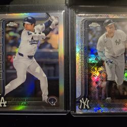 2025 Topps Chrome Buyback Ohtani/Judge