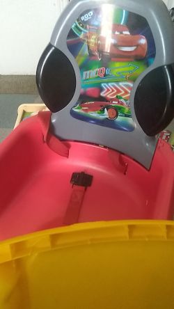 Cars - baby booster / highchair