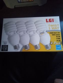 Energy Efficient Light Bulbs