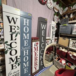 Outdoor Decor 72 Inches 2 Sided Porch Sign 