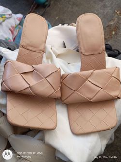 New brown leather