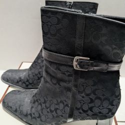 Black Coach Boots