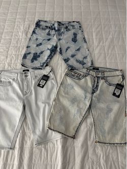 True religion Jean shorts