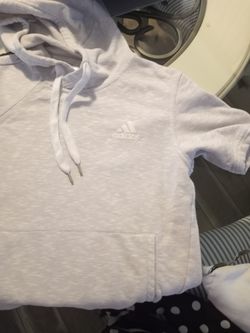 2 Adidas and 1 Fila hoodies size small