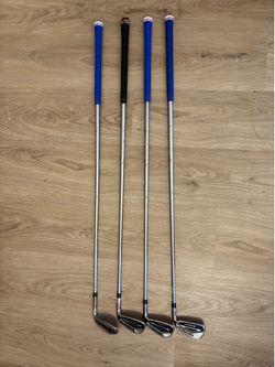 Cobra F8 One Length Irons 6,8,9,GW Right Hand graphite R flex
