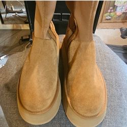 Ugg Platform Tan Boots