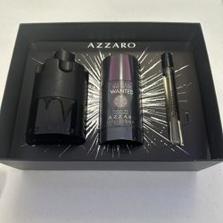 Azzaro The Most Wanted Eau de Parfum - 3 PCS GIFT SET - New in Box