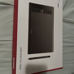 Black Ugee M708 Pen Tablet 
