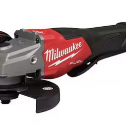 Milwaukee M18 FUEL 18-Volt Lithium-Ion Brushless Cordless 4-1/2 in./6 in. Braking Grinder with Paddle Switch (Tool-Only)