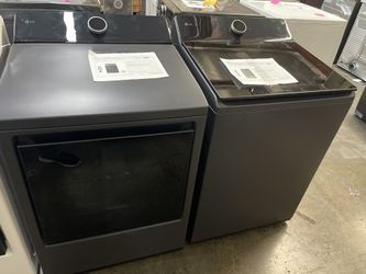 LG Thin Q Smart Technology Washer And Gas Dryer 