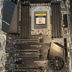 PC Motherboard MSI TRX40 ProWifi For 3rd Gen!!! New!!!
