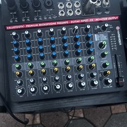 Harbinger Mixer LV12 12 Channel With BT & FX