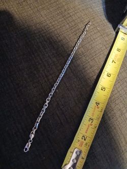 925 Silver 19 Grams Made in Italy Bracelet 9 inches