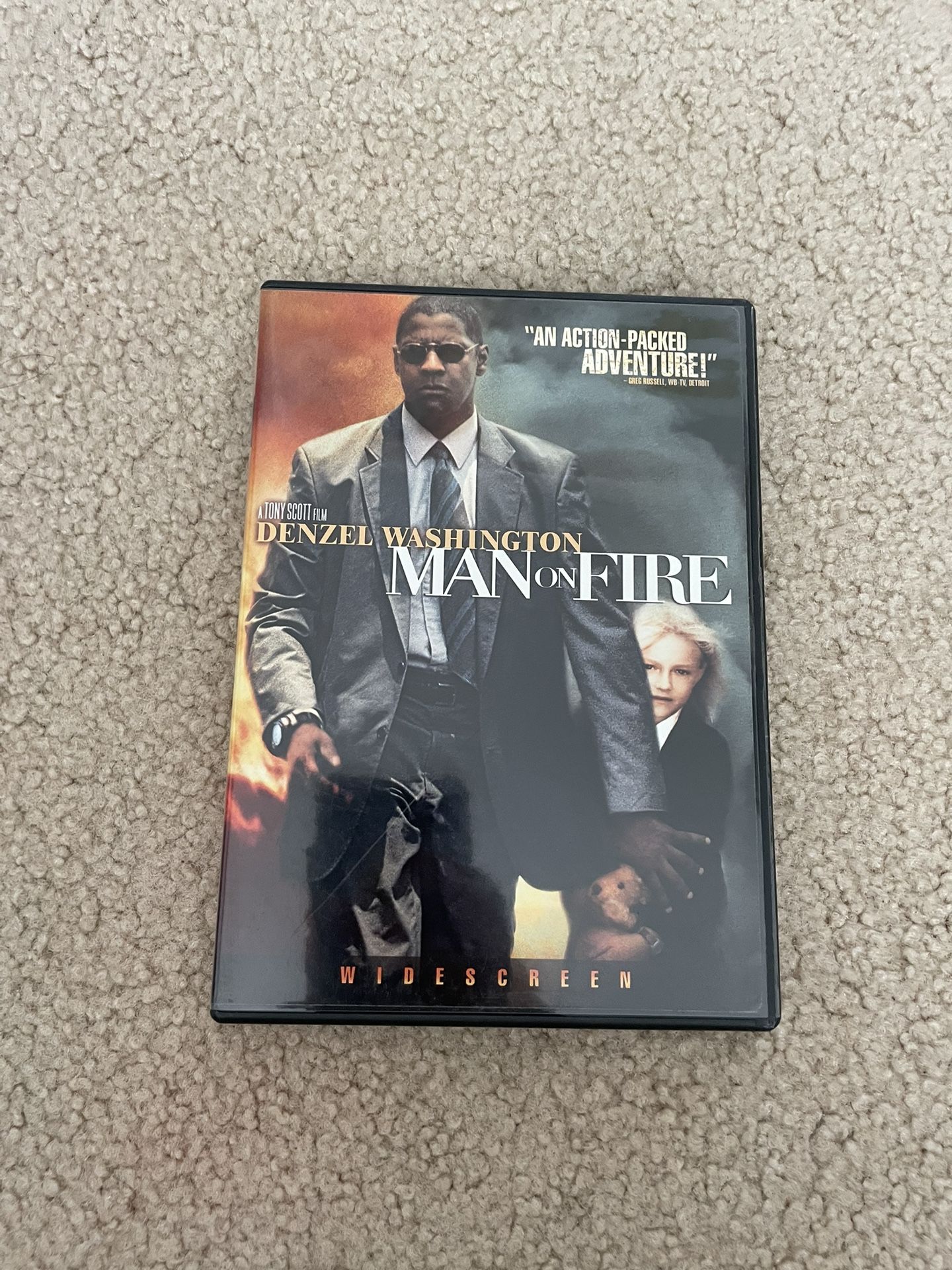 Man on Fire (DVD, 2004)
