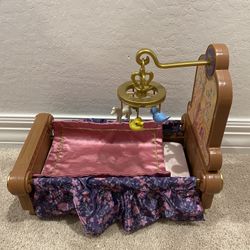 Disney Rapunzel Doll Bed