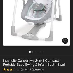 Portable Baby Swing