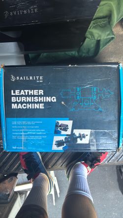 Sailrite leather burning machine