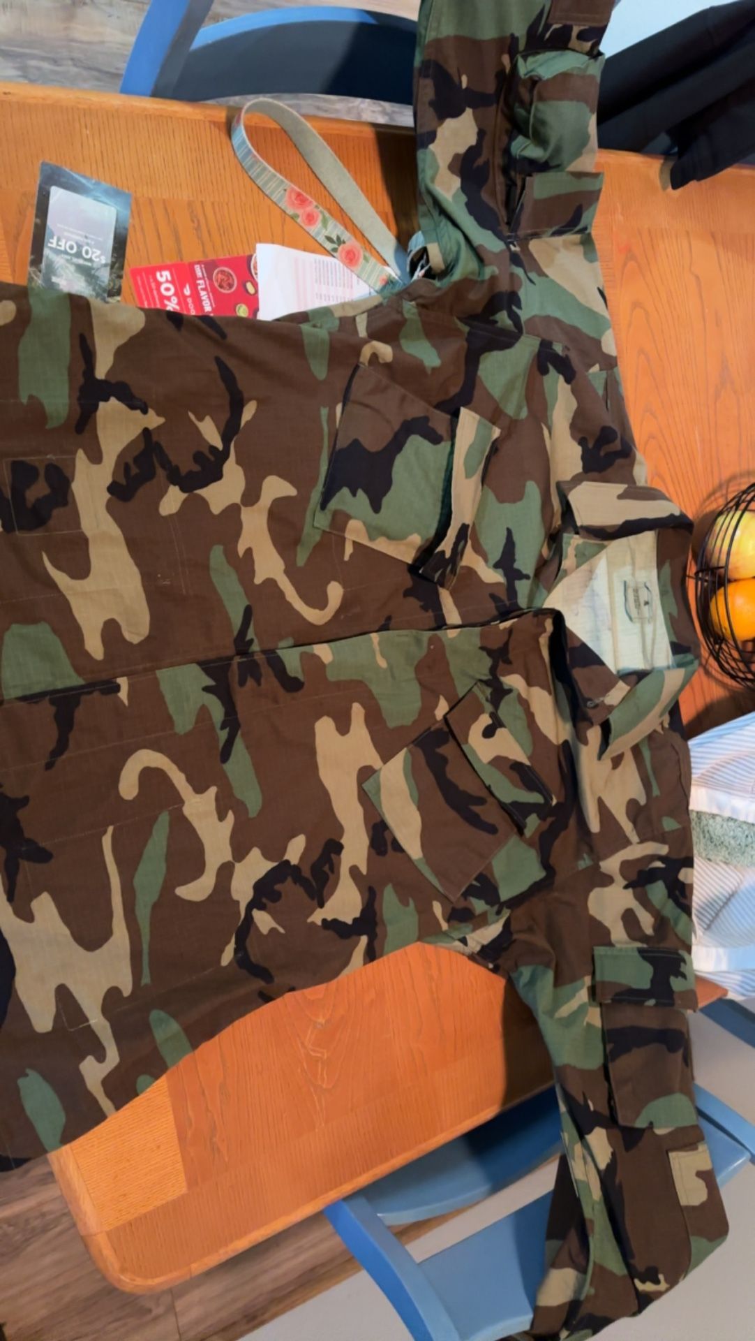 Tailor Modified SOCOM Cut M81 Woodland BDU