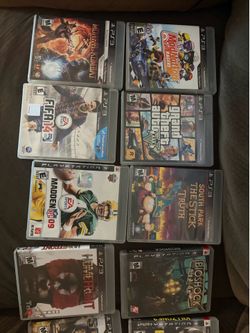 PS3 Games Bundle — 13 Games! 💰 $60 OBO — NEED GONE ASAP, MAKE AN OFFER!