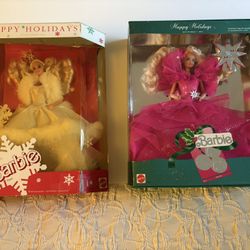 Vintage Holiday Barbies
