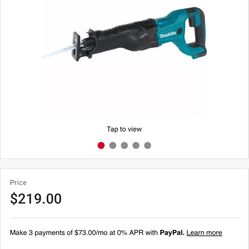 Makita reciprocating Saw