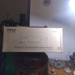 Pyle  Wireless BT STREAMING  HOME THEATER RECEIVER. 