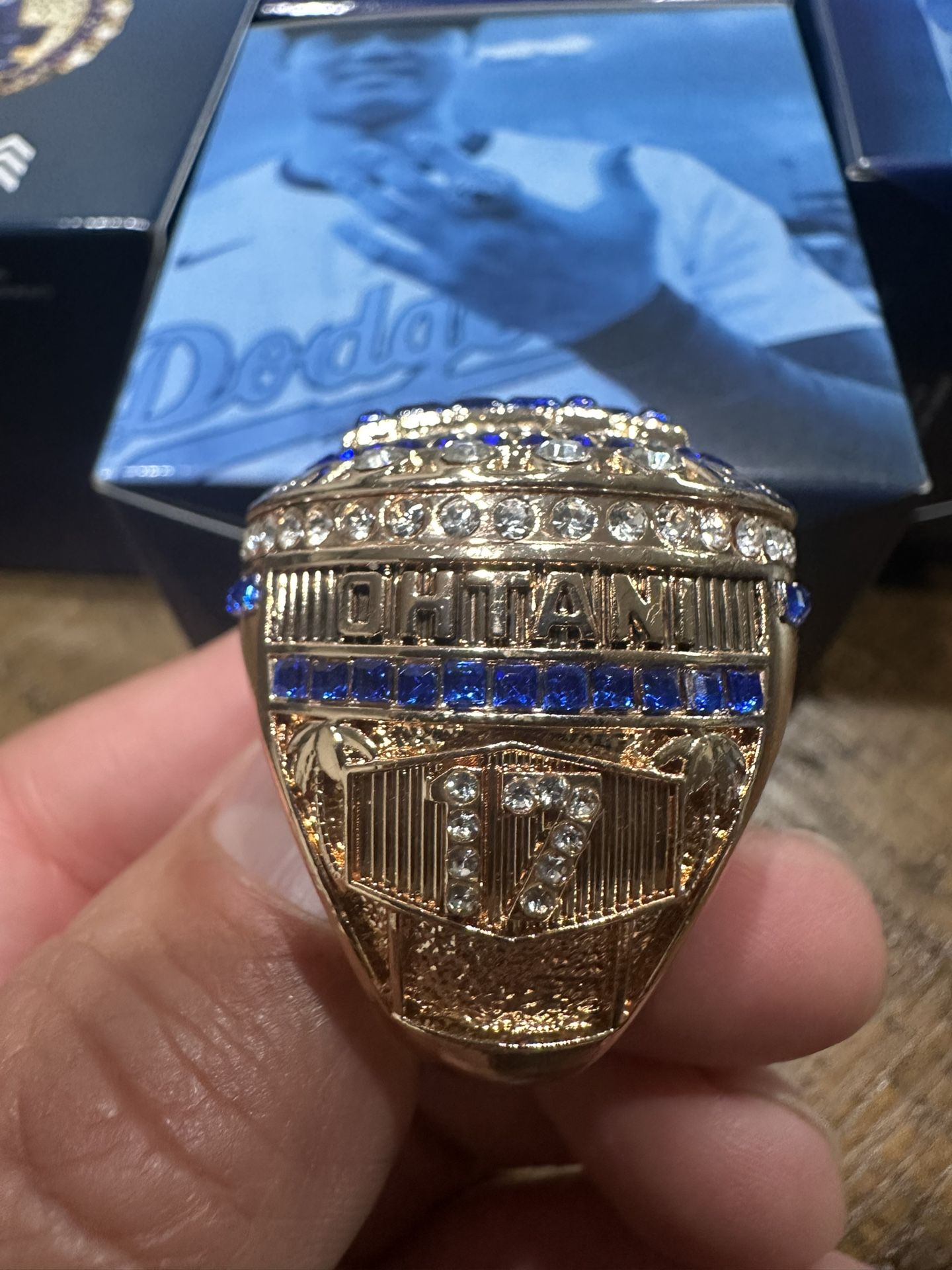 SHOHEI OHTANI WORLD SERIES RING - LOS ANGELES DODGERS! (TRADE)