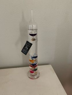 New Glass Thermometer