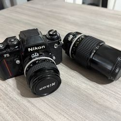 Nikon F3 Ai NIKKOR 200mm F4 Telephoto Ai NIKKOR 28mm F3.5