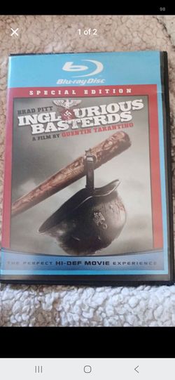 Inglourious Basterds on bluray(Tarantino film)
