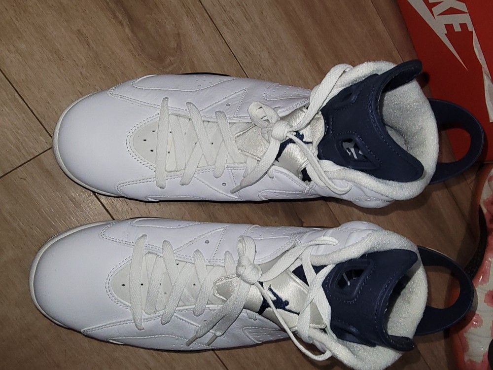 Jordan 6s Navy Blue