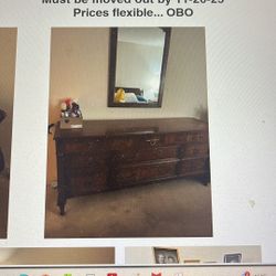 8 Pc Bedroom Set 250 OBO 